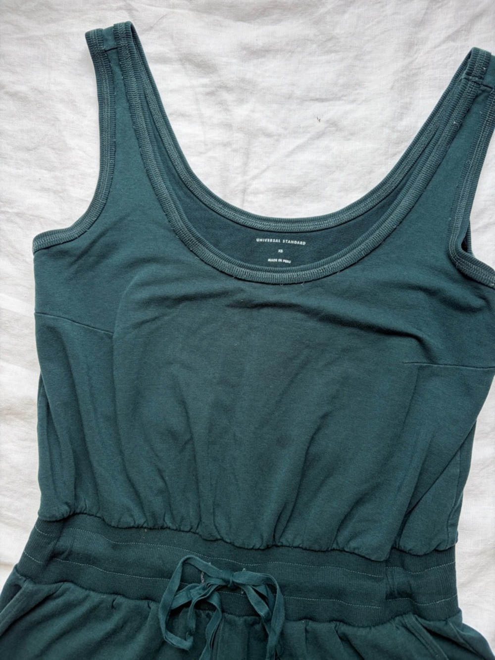Universal Standard Superfine Terry Jogger Onepiece Jumpsuit